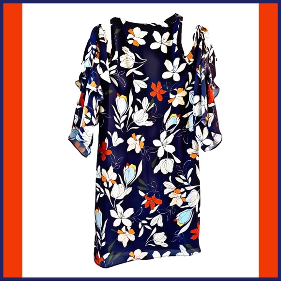 NWT PARKER MOONDANCE COLD-SHOULDER FLORAL … - Picture 6 of 11